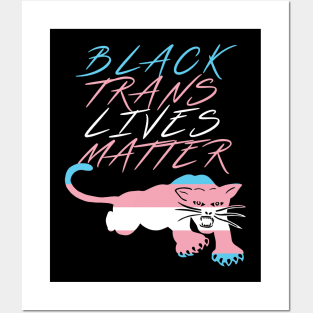 Black Trans Lives Matter Posters and Art